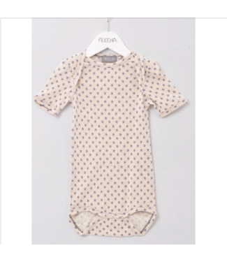 Alkena Seidenbody Baby kurzarm - Sternendesign