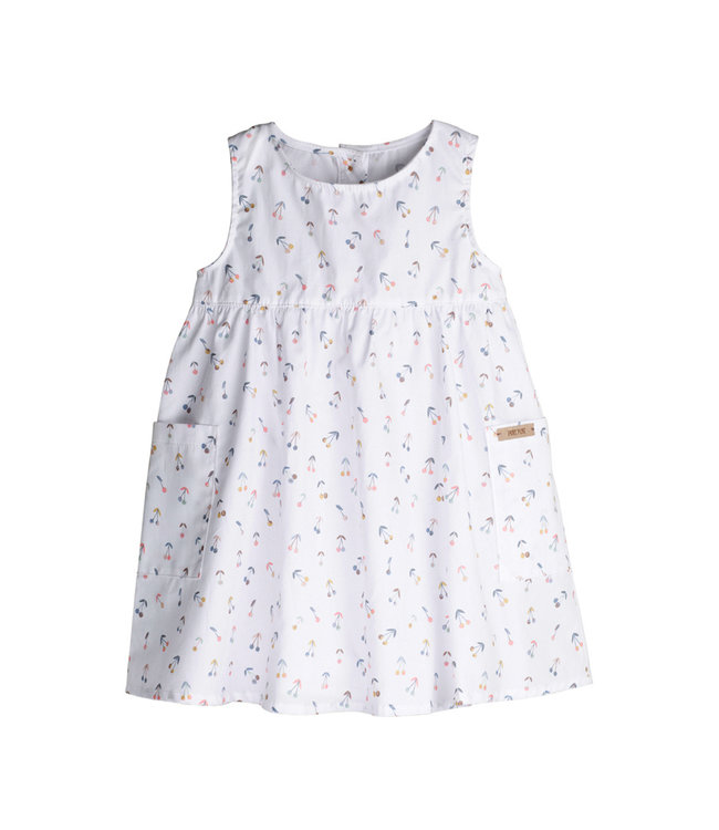 Pure Pure (Pure Pure by Bauer) Pure Pure - Mini-Kleid - weiss mit Kirschen