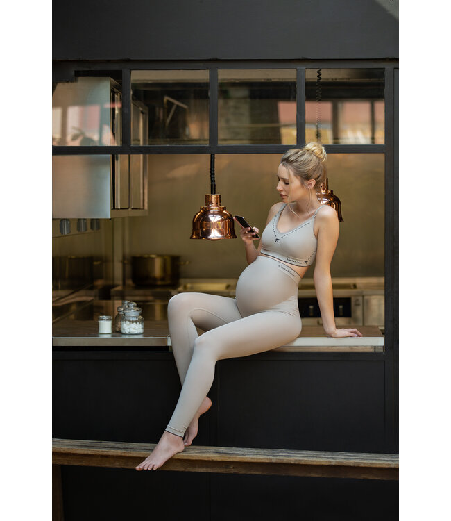 Cache Coeur Still- und Umstandstop cache coeur Illusion - nahtlos - beige