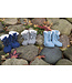 Pick a Pooh Booties Walk - Schnürer - grau méliert/Plüsch natur