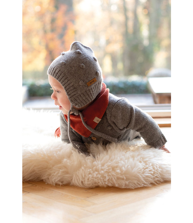 Pure Pure (Pure Pure by Bauer) Pure Pure - Strickmütze Alpaka-Merino Woll Mix - grau melange