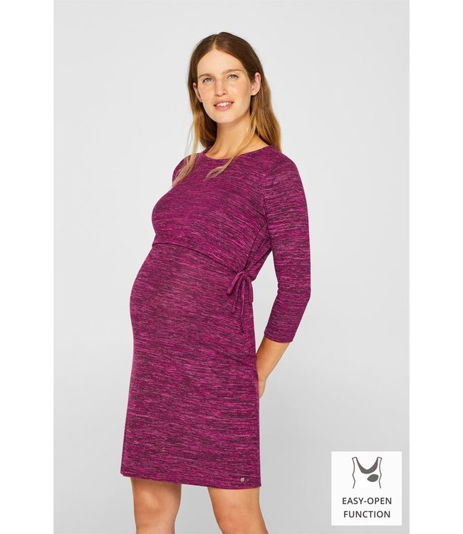 ESPRIT Esprit- Stillkleid, Umstandskleid - plum