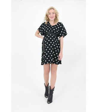 love2wait Umstandskleid - gepunktet - Viskose