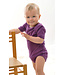 Alkena Seidenbody Baby - kurzarm violett - Bouretteseide
