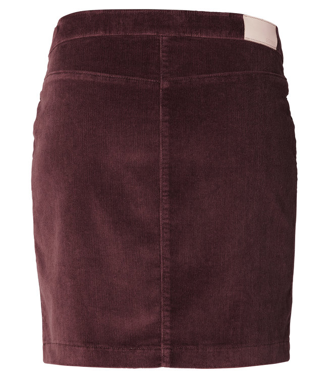 Esprit Cord-Rock Schwangerschaft coffee brown