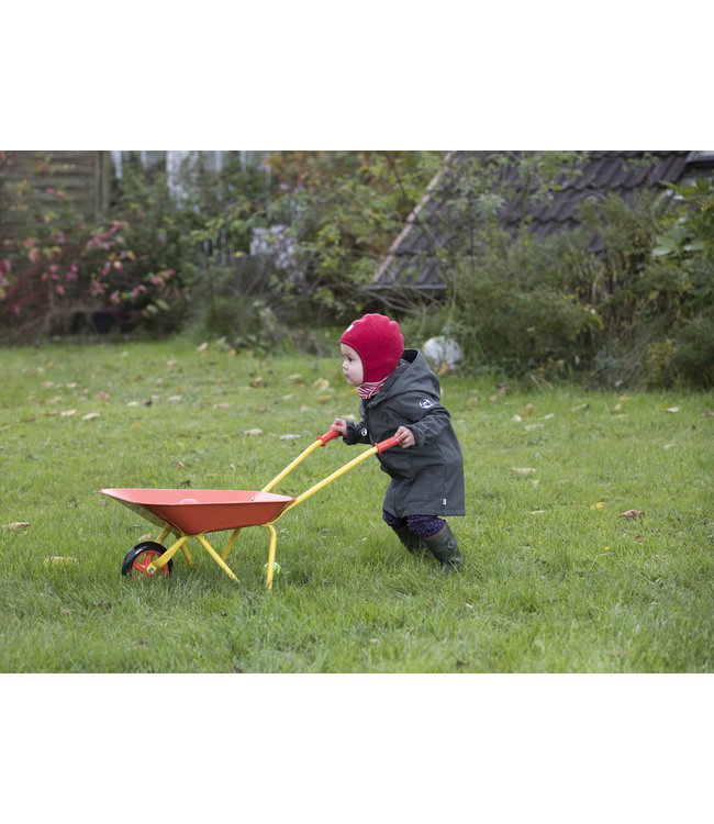 Pick a Pooh Schlupfmütze - Wollfleece - rot mélange