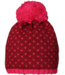 Finkid PEKONI - bonnet en grosse maille - rouge persan / cabernet
