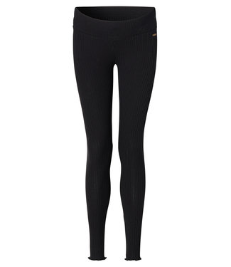 Noppies Leggings - Rippen - Unterbauch - bio - schwarz