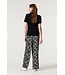 Sommerhose Schwangerschaft mit Blätterprint - Viskose