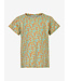 Minymo T-Shirt - Flower - Bambusviskose - aqua foam