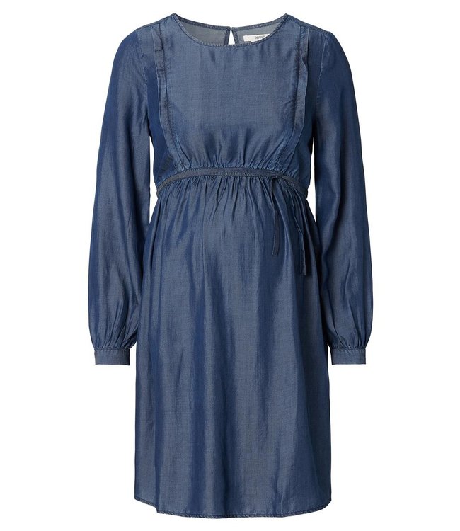 Noppies Still- und Umstandskleid - Tencel - darkwash