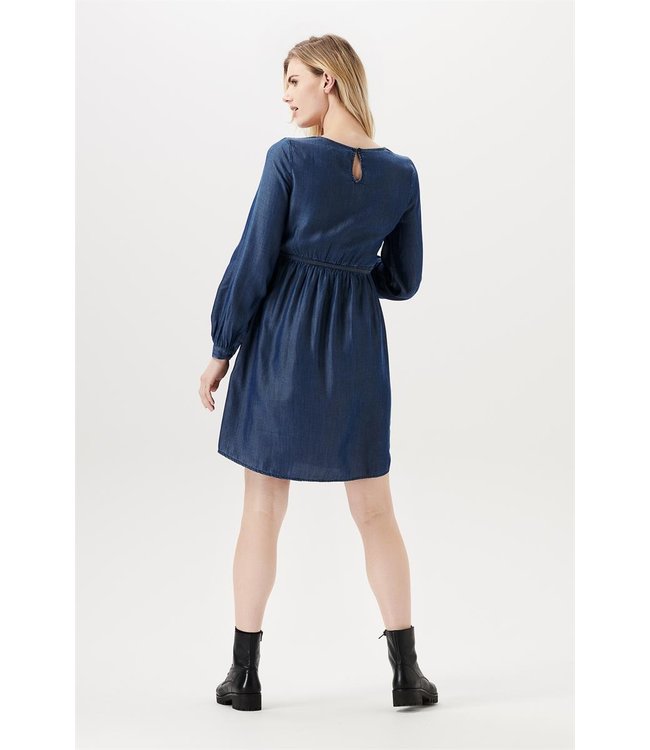 Noppies Still- und Umstandskleid - Tencel - darkwash