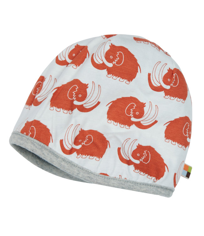 Loud and Proud Mütze - wendbar Mammut - Wollfleece - ultramarin