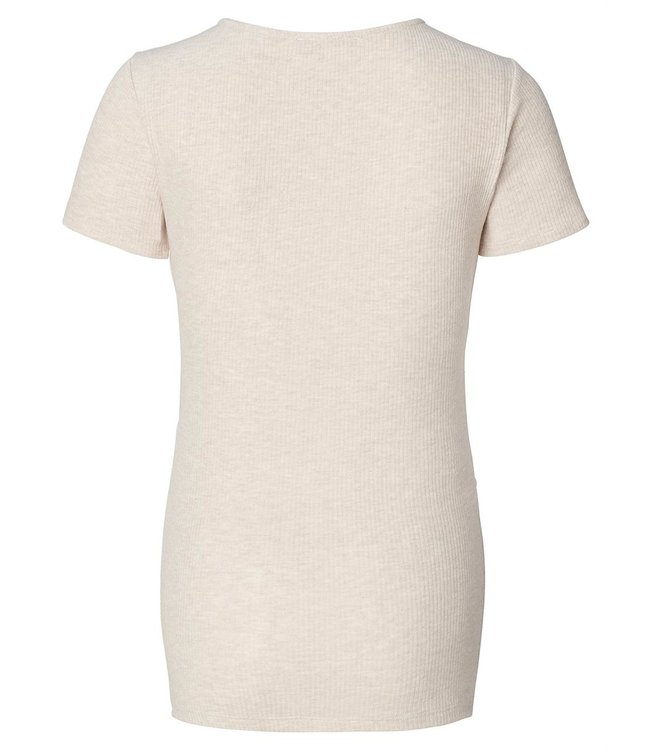 Noppies Stillshirt - Umstandsshirt - Anlo - oatmeal