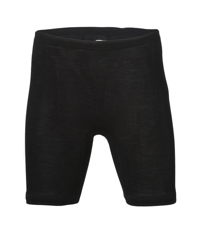 Engel Natur Damen-Schlüpfer mit Bein - Pants - Wolle/Seide - schwarz