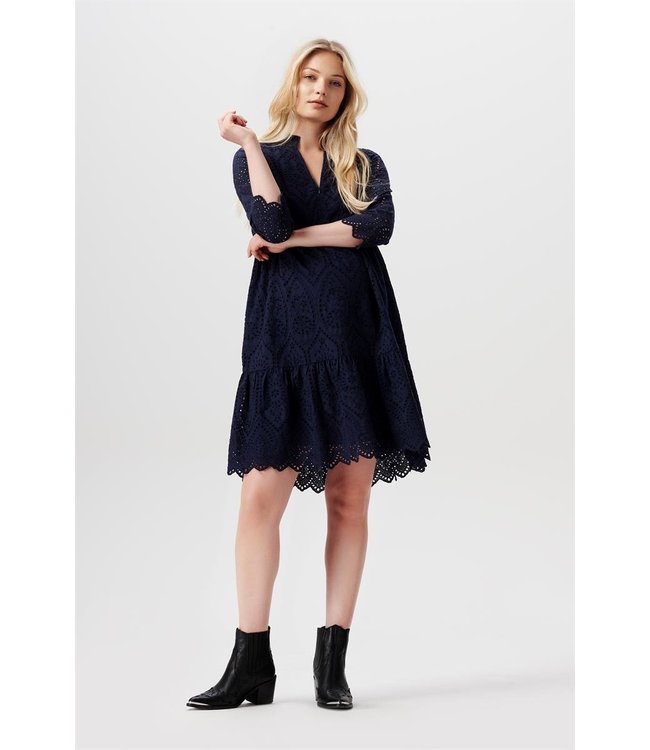 Esprit Still- und Umstandskleid - Spitze - night sky blue