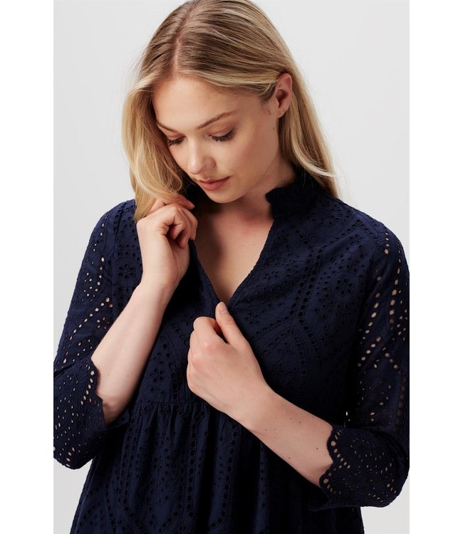 Esprit Still- und Umstandskleid - Spitze - night sky blue