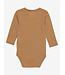 Minymo Body langarm - uni - Bambusviskose - chipmunk