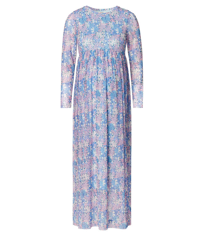 Noppies Maxikleid - Blumen - Schwangerschaft - light blue