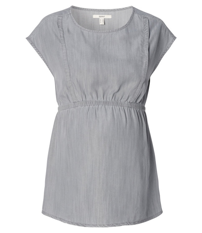 Noppies Bluse - Tunika - Stillen - Schwangerschaft - grey denim