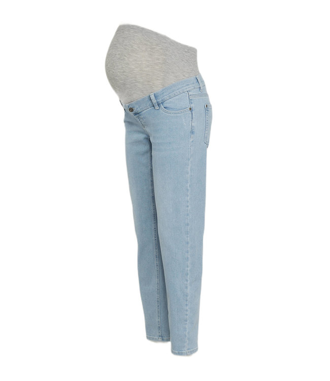 love2wait Jeans Norah 32 " - Schwangerschaft - light blue