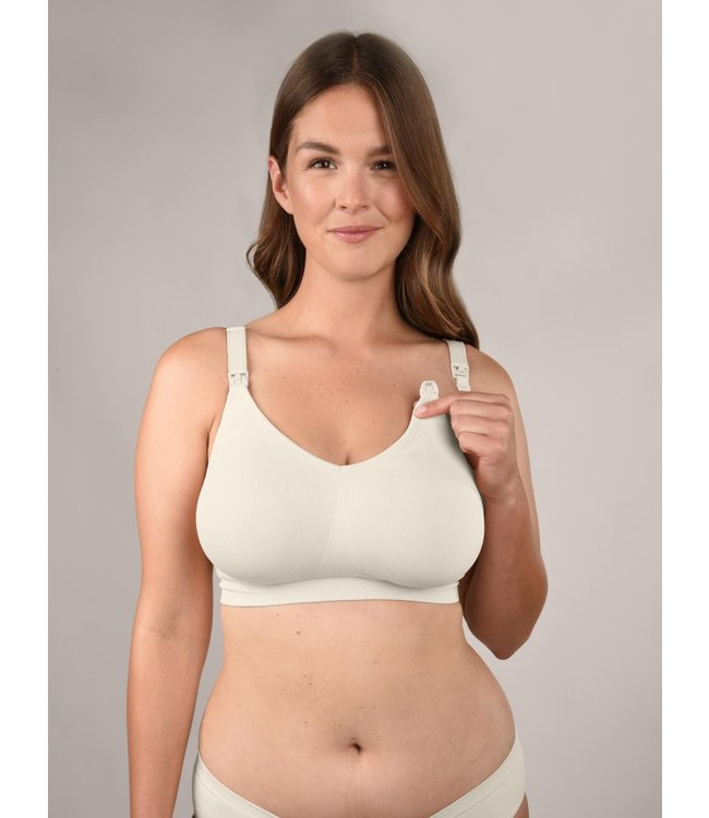 Bravado! Seamless Full Cup - Still- und Umstands-BH - grosse Brüste -antique white