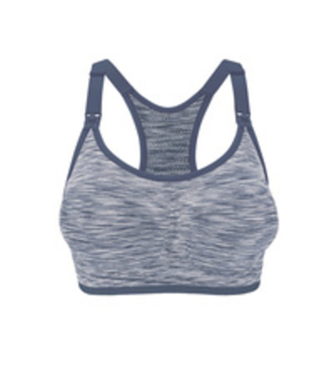 Bravado! Bravado - Body Silk Seamless Rhythm Still- und Umstands-BH - Moonriver Spacedye