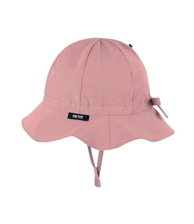 Pure Pure (Pure Pure by Bauer) Sonnenhut - Mini-Flapper - UPF 25+- dusty rose