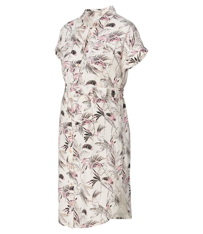 Noppies Still- und Umstandskleid Colombo - Leinenmix - pristine