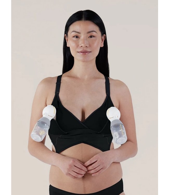 Bravado! 2 in 1 Abpump- und Still-BH Original - schwarz - nachhaltig