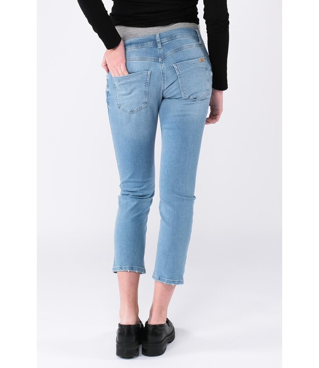 love2wait Umstandsjeans - straight - ankle - 3/4 lang