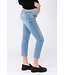 love2wait Umstandsjeans - straight - ankle light wash - 3/4 lang