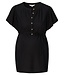 Noppies Umstands- und Stillbluse - Cotia - Leinenmix - schwarz