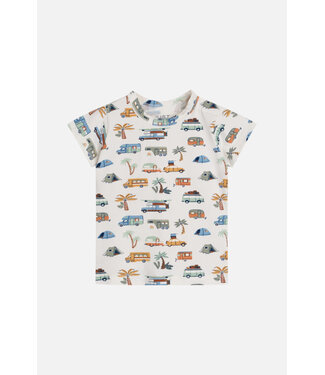 Hust and Claire Anker - T-Shirt - Camping und Zelt - whisper