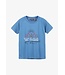 color kids Shirt kurzarm - Outdoor - get outside - blau