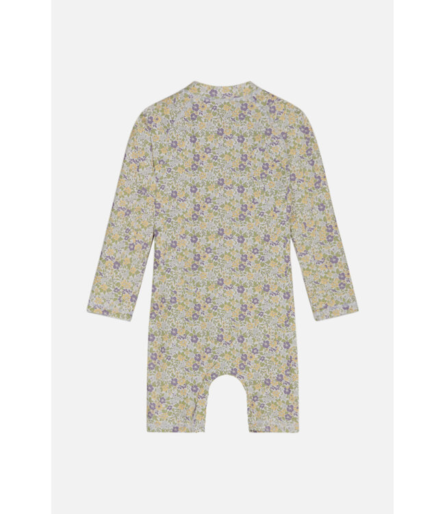 Hust and Claire Malaz-HC- UV-Badeanzug - Blümchen - lavender