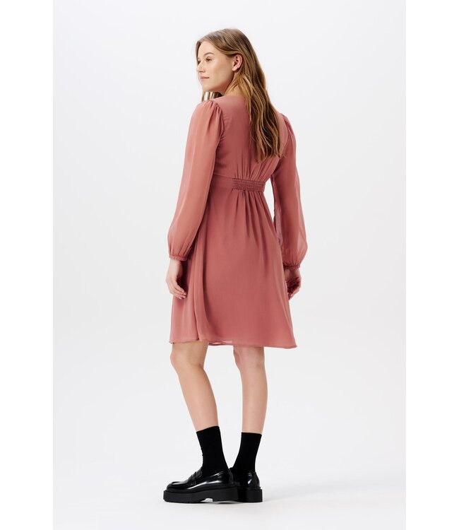 Noppies Kleid Jaya Schwangerschaft und Stillen - burlwood