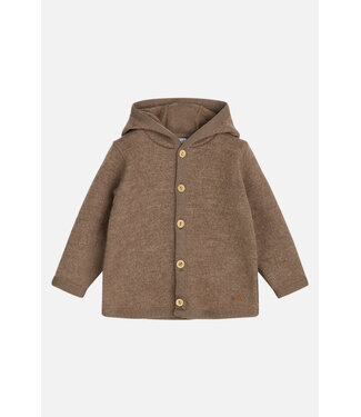 Hust and Claire Ebba Jacke Wollwalk - cub brown