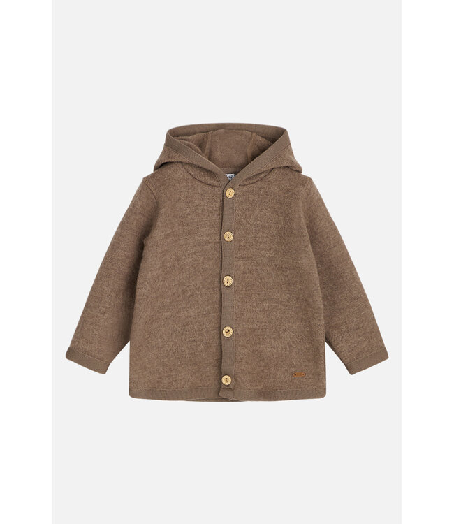 Hust and Claire Ebba Jacke Wollwalk - cub brown