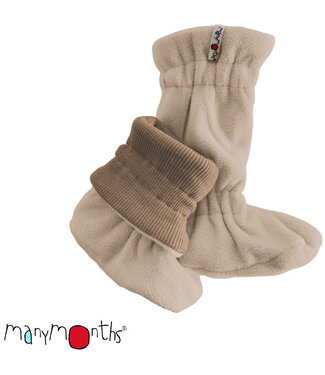 Manymonths Stiefel Baby - Winter Booties MaMTec- nutty granola / coconut shell