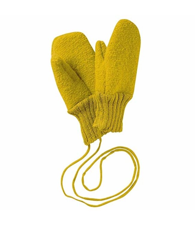 Disana disana Walkhandschuhe Merinowolle curry