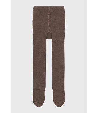 Hust and Claire Strumpfhose Foxie Doubleface Wolle/Bambusviskose coffee