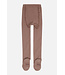 Hust and Claire Strumpfhose Foxie Doubleface Wolle/Bambusviskose burlwood