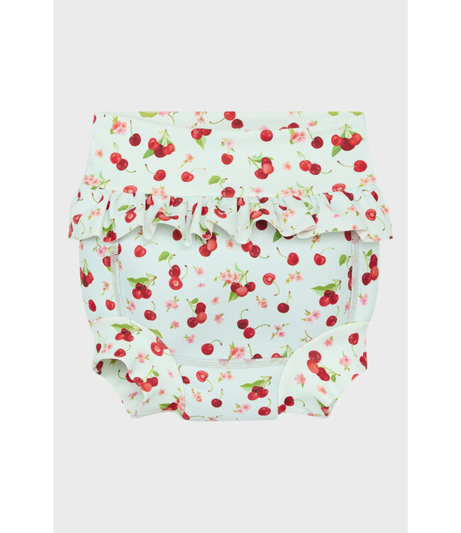 Hust and Claire UV Badewindel Harumi Neopren Kirschen wan blue