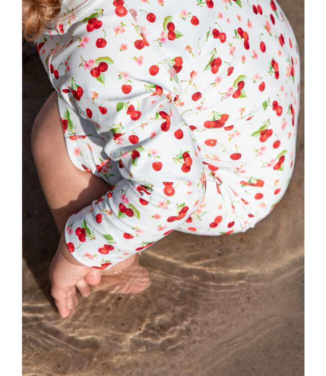 Hust and Claire UV-Badeanzug Malaz Kirschen wan blue