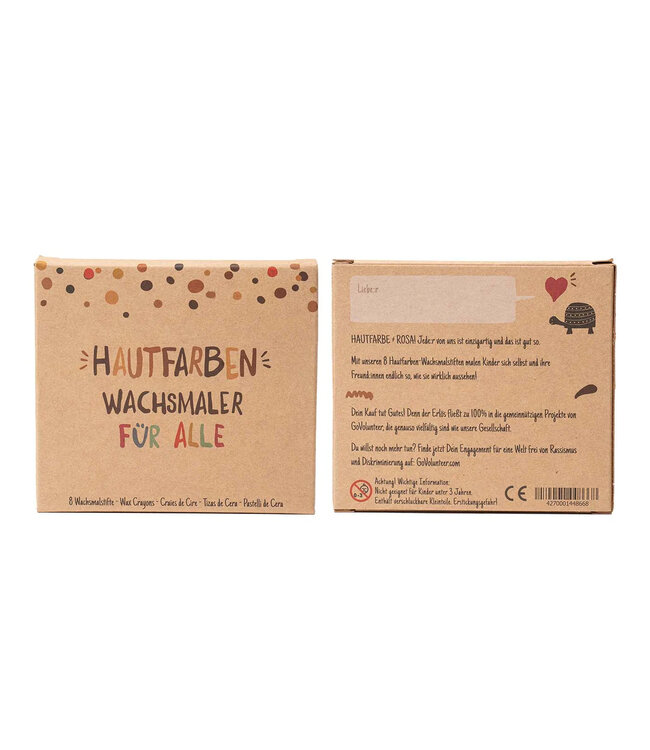 Hautfarben 8 Hautfarben-Wachsmaler