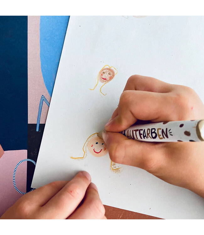 Hautfarben 8 Hautfarben-Wachsmaler