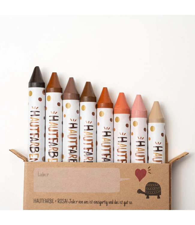 Hautfarben 8 Hautfarben-Wachsmaler