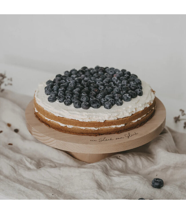 Eulenschnitt Kuchenständer Stück vom Glück