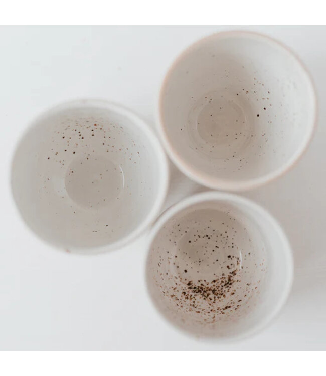 Eulenschnitt Becher Calma Steingut spülmaschinenfest